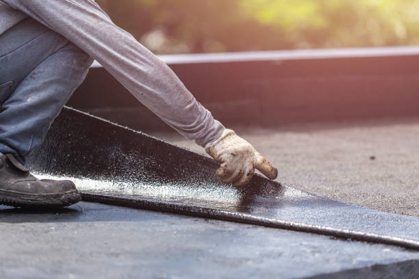 Professional Emergency Waterproofing technician working in Northfield, KY